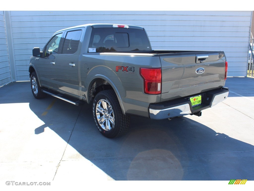 2019 F150 Lariat SuperCrew 4x4 - Ingot Silver / Black photo #6