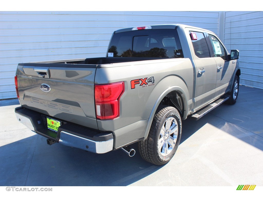 2019 F150 Lariat SuperCrew 4x4 - Ingot Silver / Black photo #8