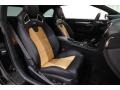 Jet Black/Saffron 2016 Cadillac ATS V Coupe Interior Color