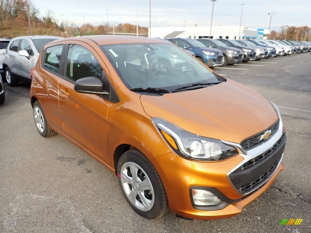 Orange Burst Metallic 2020 Chevrolet Spark LS Exterior Photo #136114385