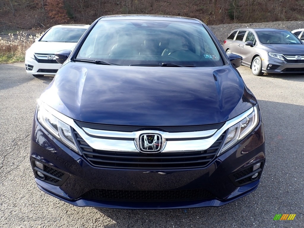 2020 Odyssey EX-L - Obsidian Blue Pearl / Gray photo #2