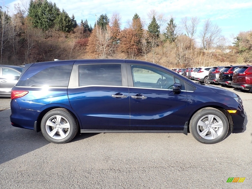 Obsidian Blue Pearl 2020 Honda Odyssey EX-L Exterior Photo #136114640