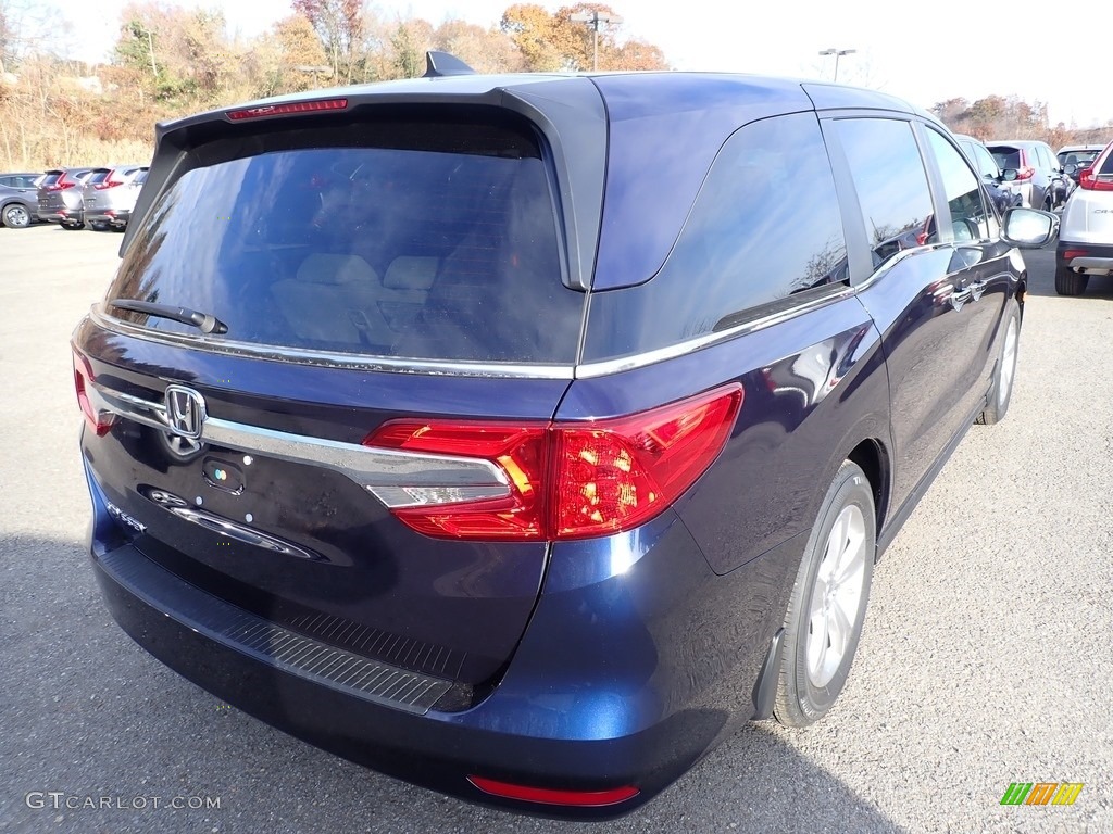 2020 Odyssey EX-L - Obsidian Blue Pearl / Gray photo #4