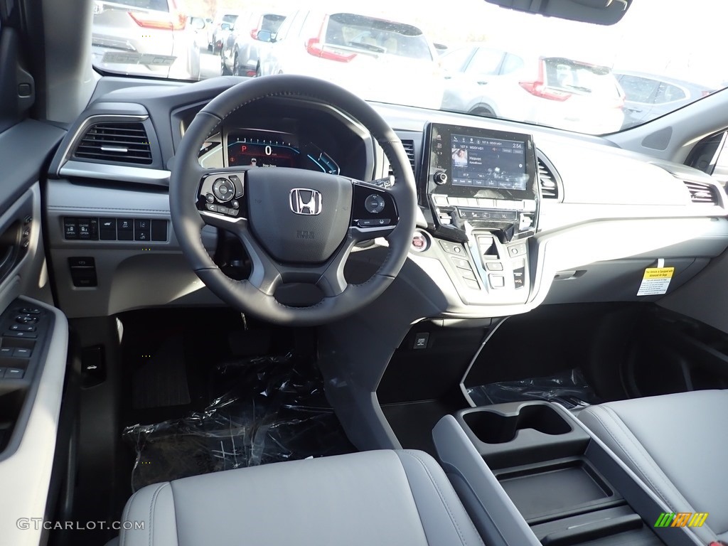 2020 Honda Odyssey EX-L Gray Dashboard Photo #136114769