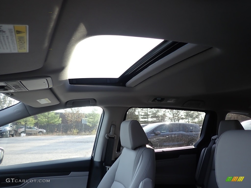2020 Odyssey EX-L - Obsidian Blue Pearl / Gray photo #12