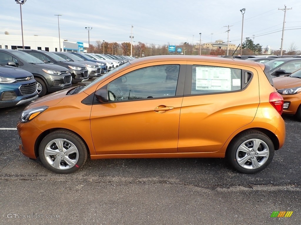 Orange Burst Metallic 2020 Chevrolet Spark LS Exterior Photo #136115258