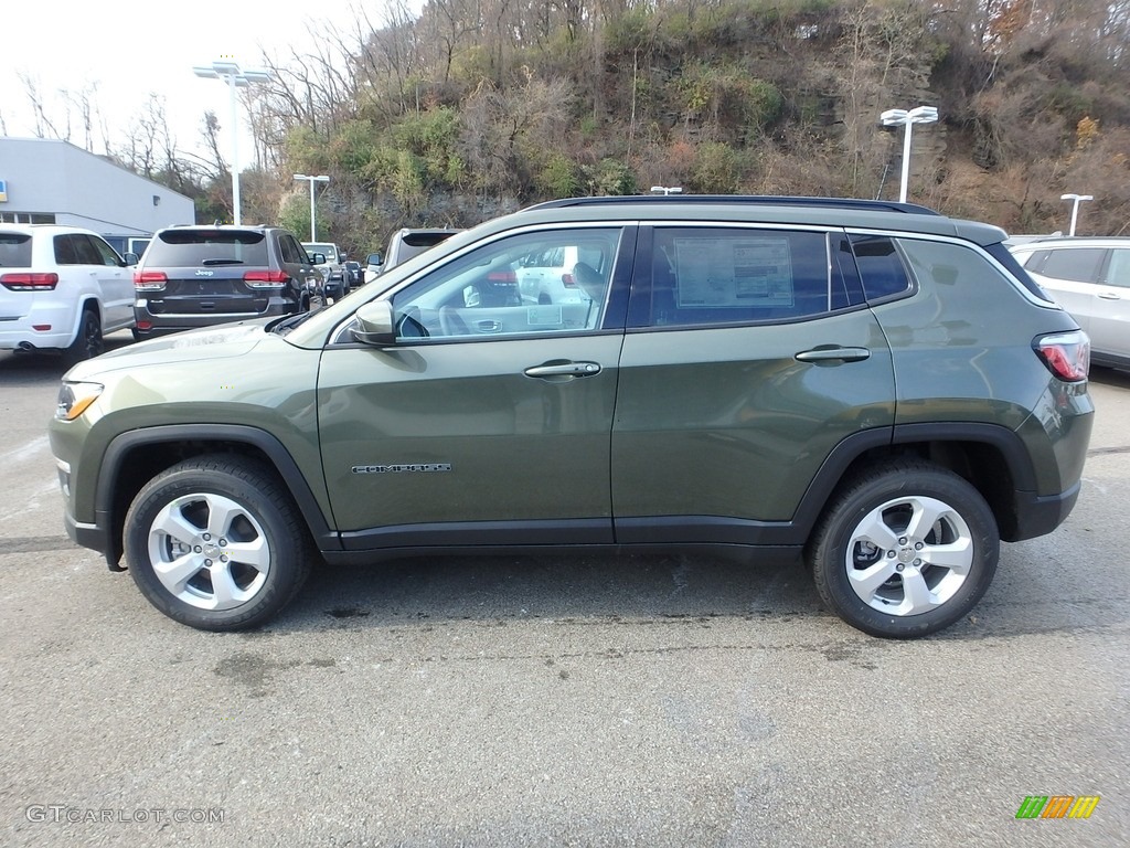 Olive Green Pearl 2020 Jeep Compass Latitude 4x4 Exterior Photo #136115552