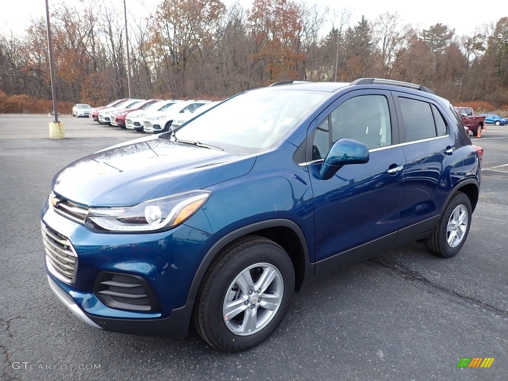 Pacific Blue Metallic 2020 Chevrolet Trax LT AWD Exterior Photo #136116221