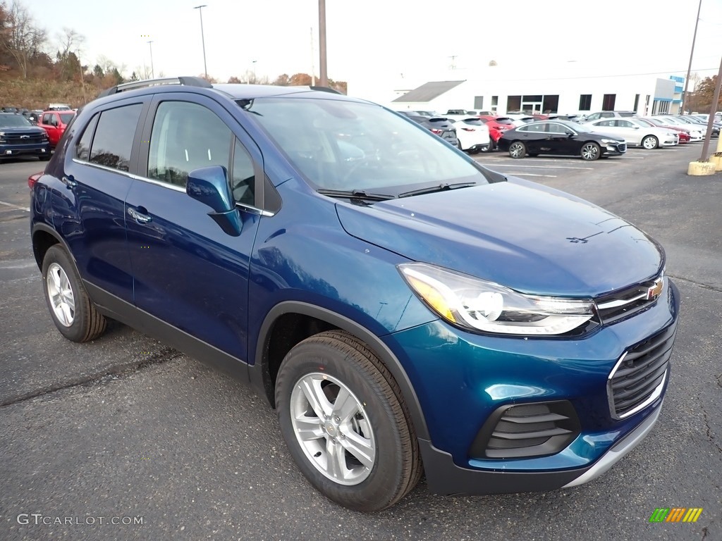 Pacific Blue Metallic 2020 Chevrolet Trax LT AWD Exterior Photo #136116383