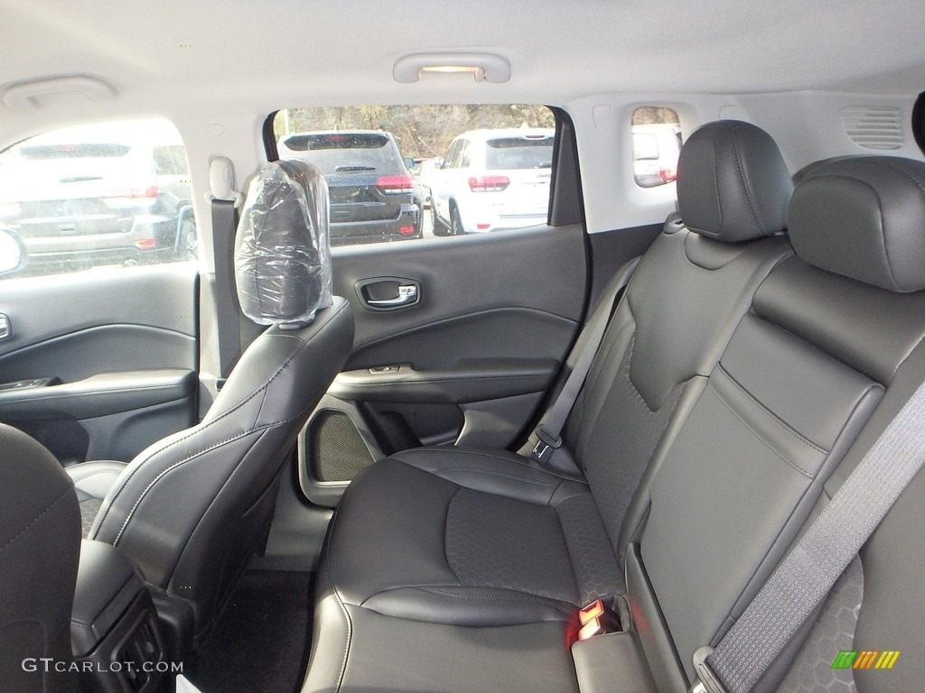 Black Interior 2020 Jeep Compass Altitude 4x4 Photo #136116401