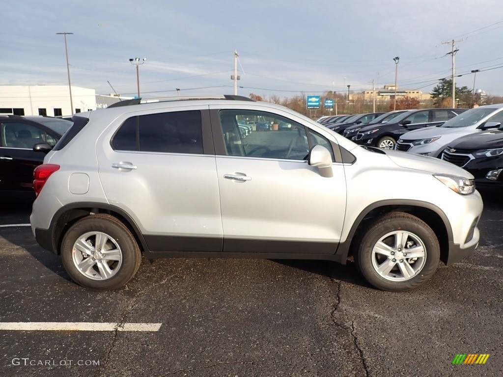 Silver Ice Metallic 2020 Chevrolet Trax LT AWD Exterior Photo #136116869