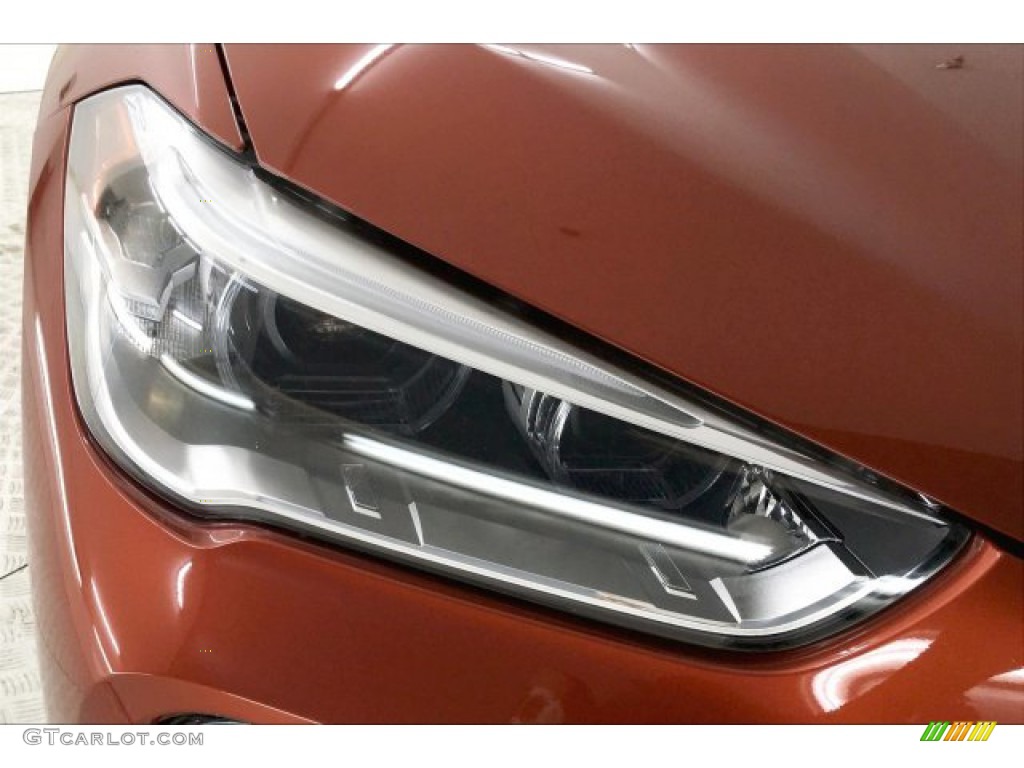2019 X1 sDrive28i - Sunset Orange Metallic / Oyster/Black photo #28