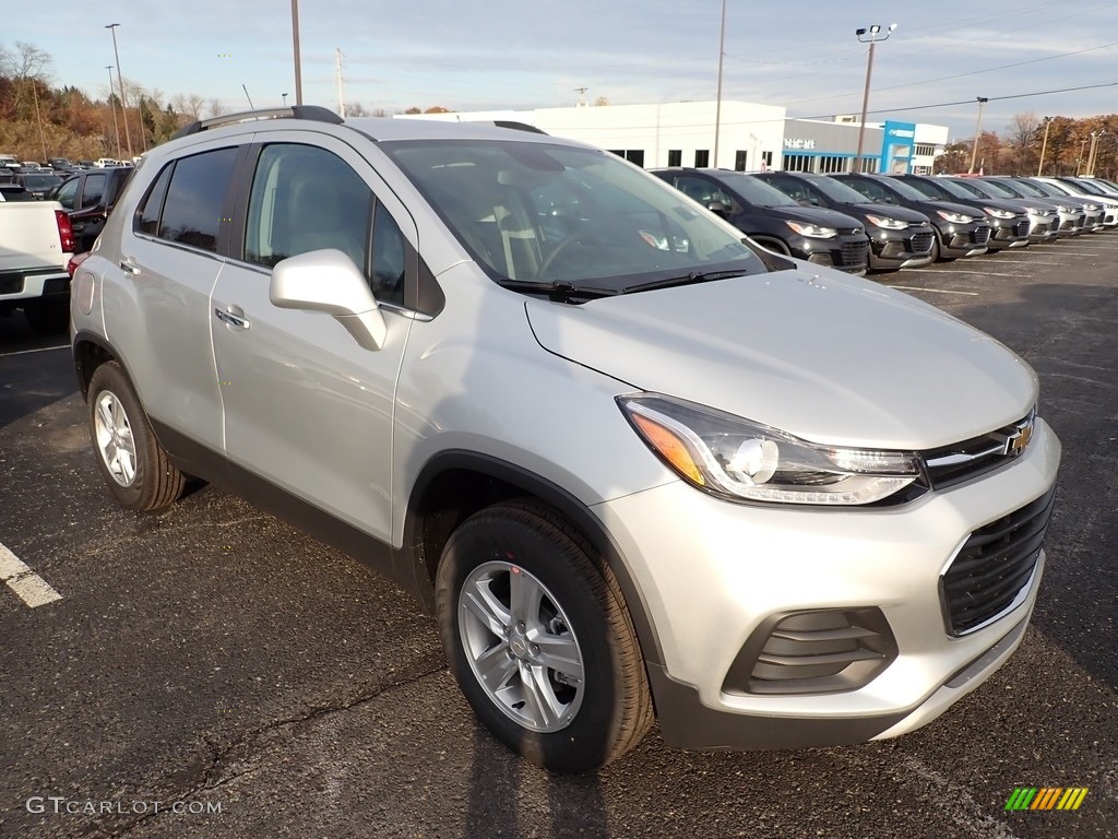 Silver Ice Metallic 2020 Chevrolet Trax LT AWD Exterior Photo #136116893