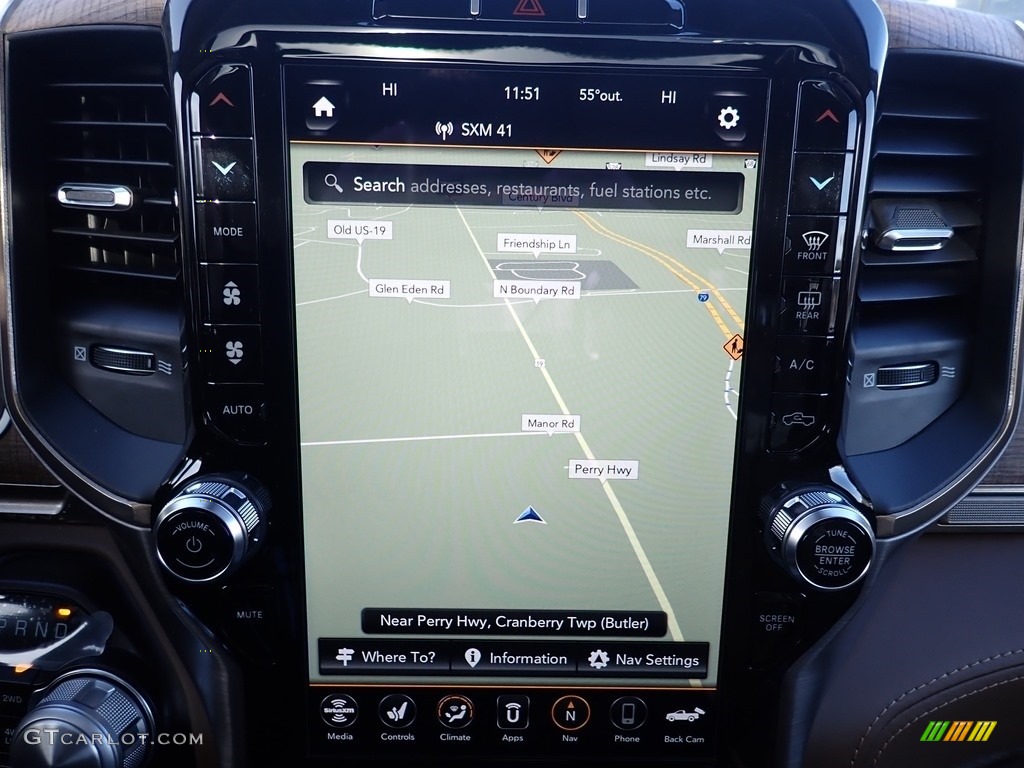 2020 Ram 1500 Longhorn Crew Cab 4x4 Navigation Photo #136116959