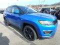 2020 Laser Blue Pearl Jeep Compass Altitude 4x4  photo #8