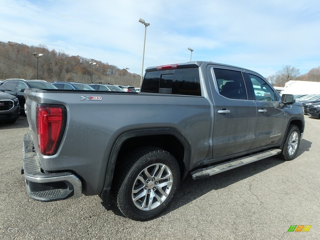 2020 Sierra 1500 SLT Crew Cab 4WD - Satin Steel Metallic / Jet Black photo #5