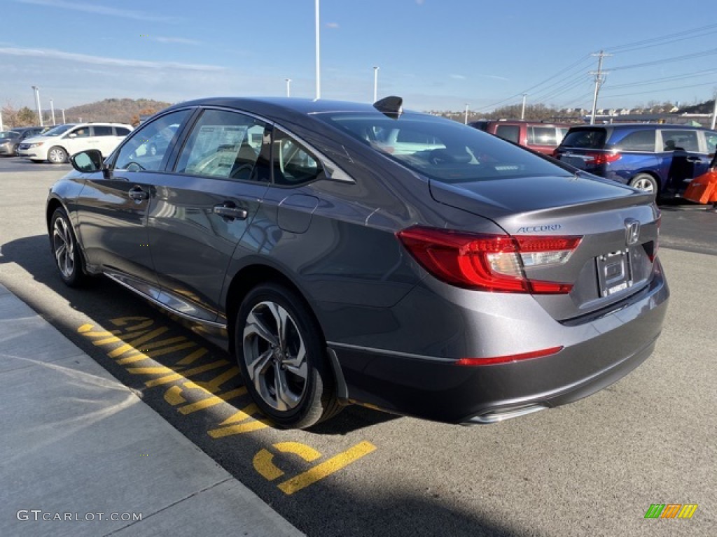 2020 Accord EX-L Sedan - Modern Steel Metallic / Black photo #5