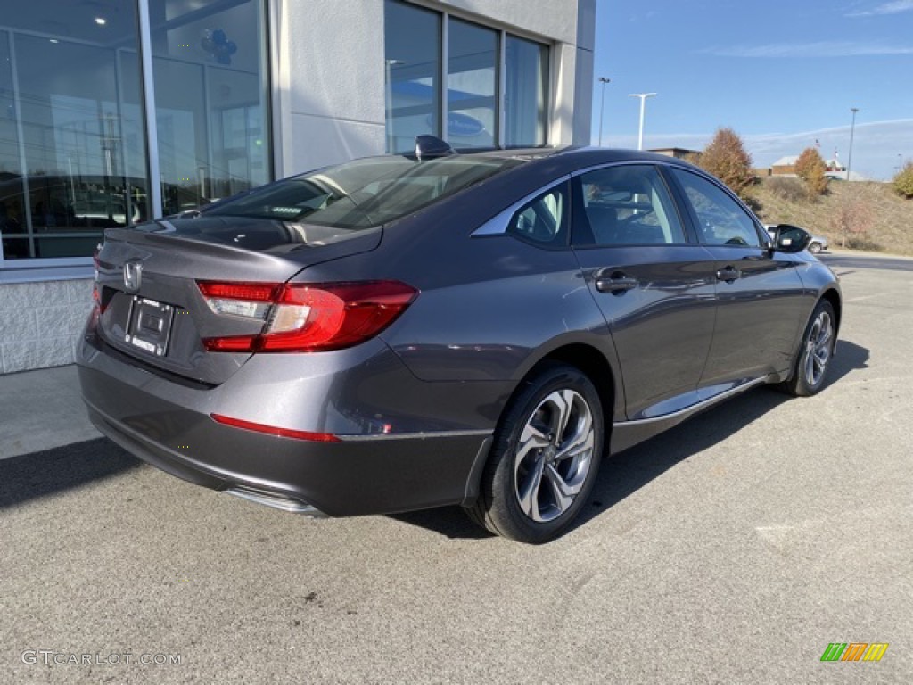 2020 Accord EX-L Sedan - Modern Steel Metallic / Black photo #7