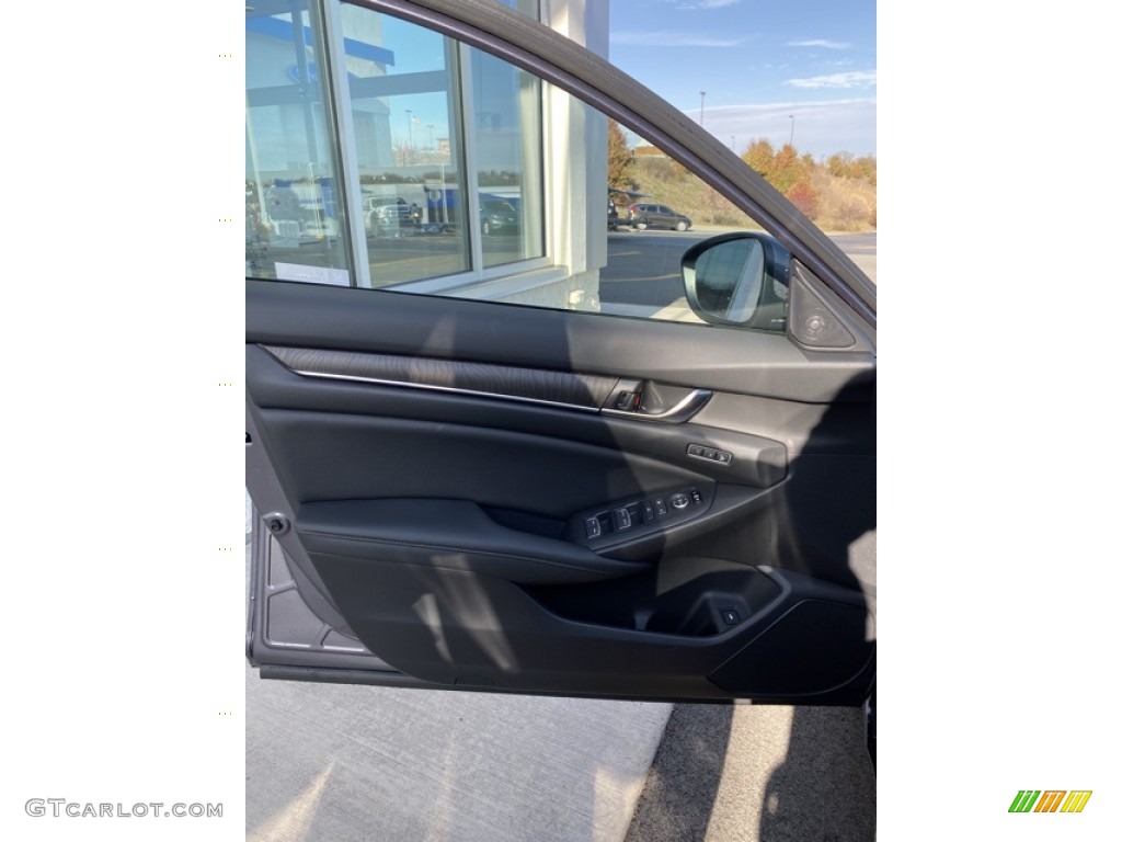 2020 Accord EX-L Sedan - Modern Steel Metallic / Black photo #10