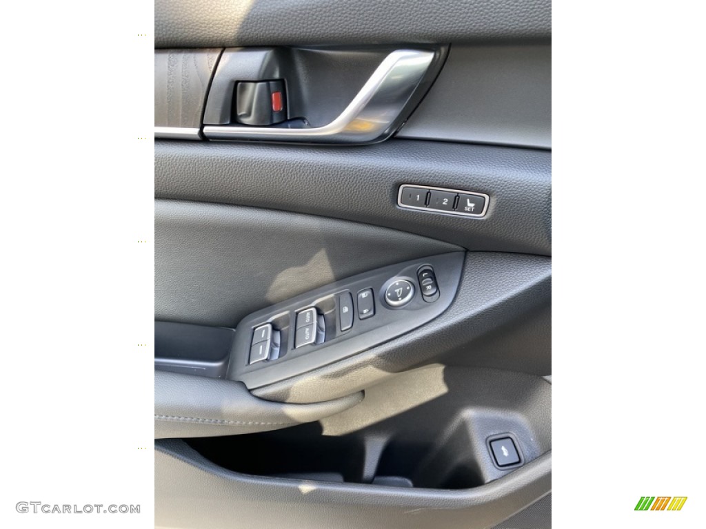 2020 Accord EX-L Sedan - Modern Steel Metallic / Black photo #11