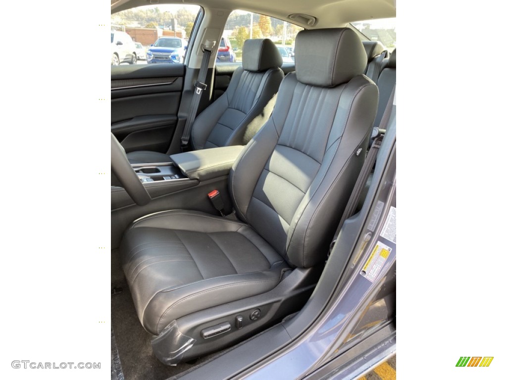 2020 Accord EX-L Sedan - Modern Steel Metallic / Black photo #14