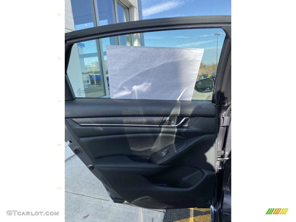 2020 Accord EX-L Sedan - Modern Steel Metallic / Black photo #16