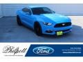 Grabber Blue 2017 Ford Mustang GT Premium Coupe