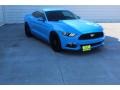 2017 Grabber Blue Ford Mustang GT Premium Coupe  photo #2