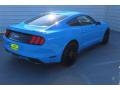 2017 Grabber Blue Ford Mustang GT Premium Coupe  photo #9