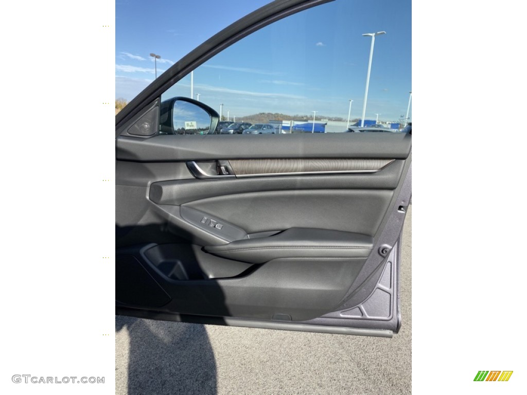 2020 Accord EX-L Sedan - Modern Steel Metallic / Black photo #25