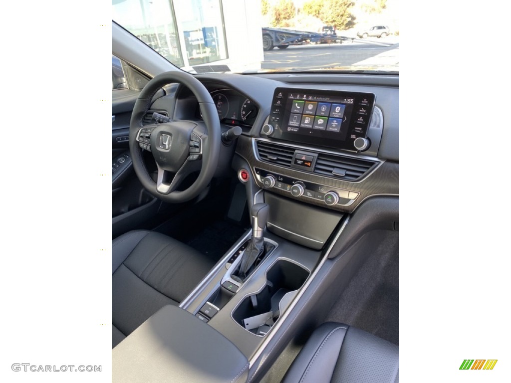 2020 Accord EX-L Sedan - Modern Steel Metallic / Black photo #27