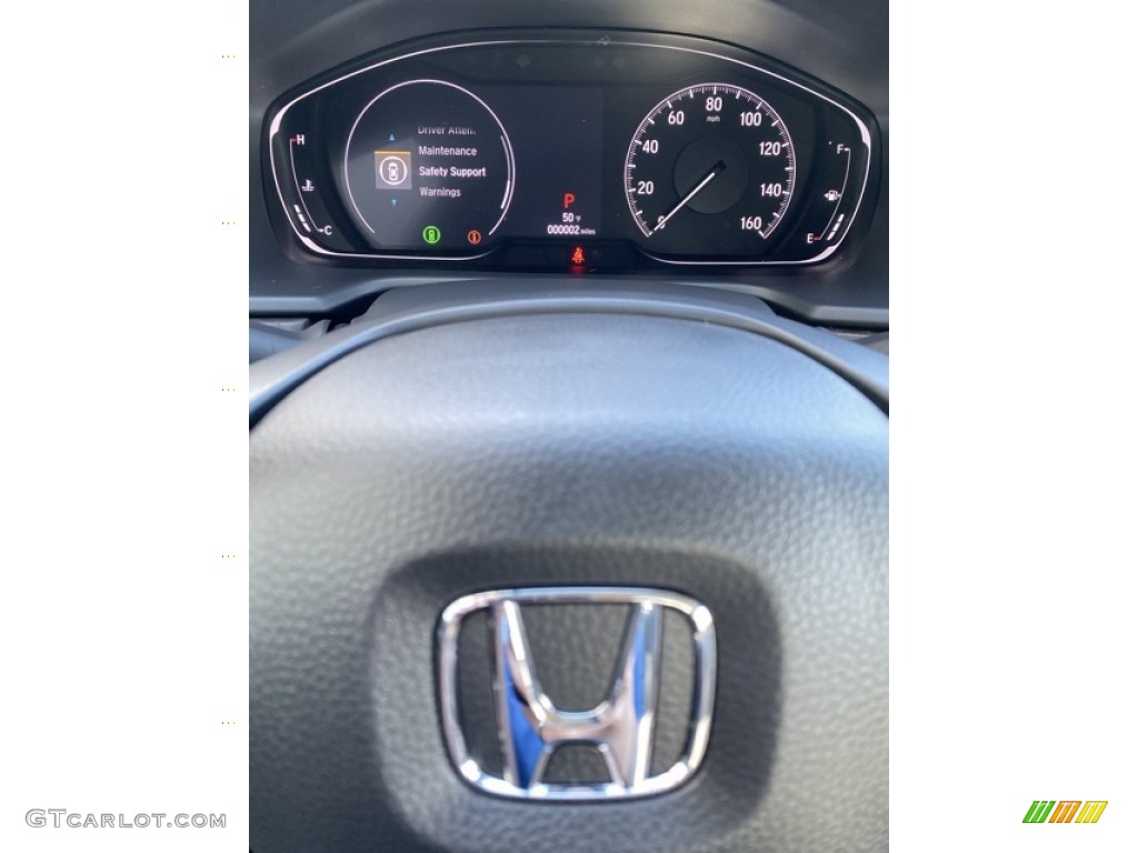 2020 Accord EX-L Sedan - Modern Steel Metallic / Black photo #30