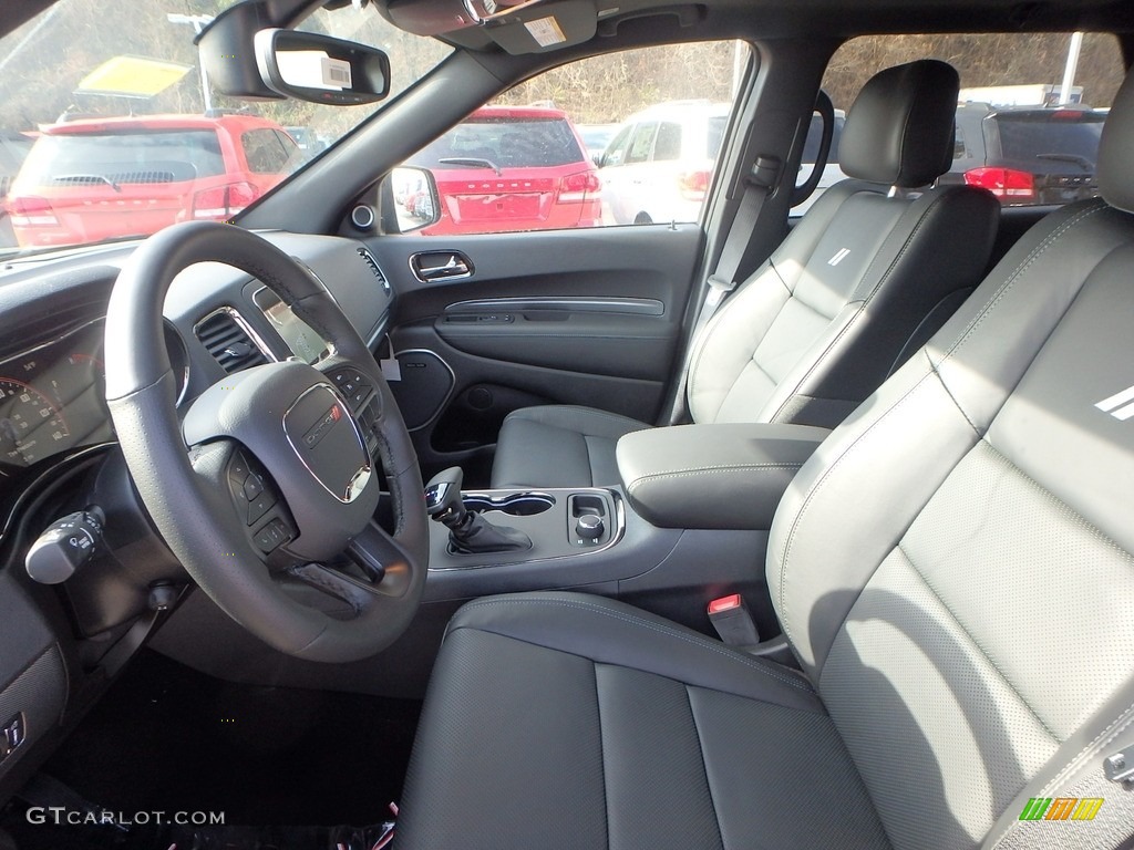 Black Interior 2020 Dodge Durango R/T AWD Photo #136119803