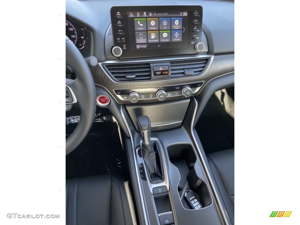 2020 Accord EX-L Sedan - Modern Steel Metallic / Black photo #31