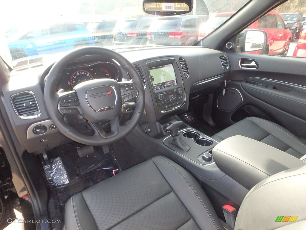 Black Interior 2020 Dodge Durango R/T AWD Photo #136119863