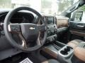 Jet Black/­Umber Dashboard Photo for 2020 Chevrolet Silverado 3500HD #136120259
