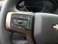 Jet Black/­Umber 2020 Chevrolet Silverado 3500HD High Country Crew Cab 4x4 Steering Wheel
