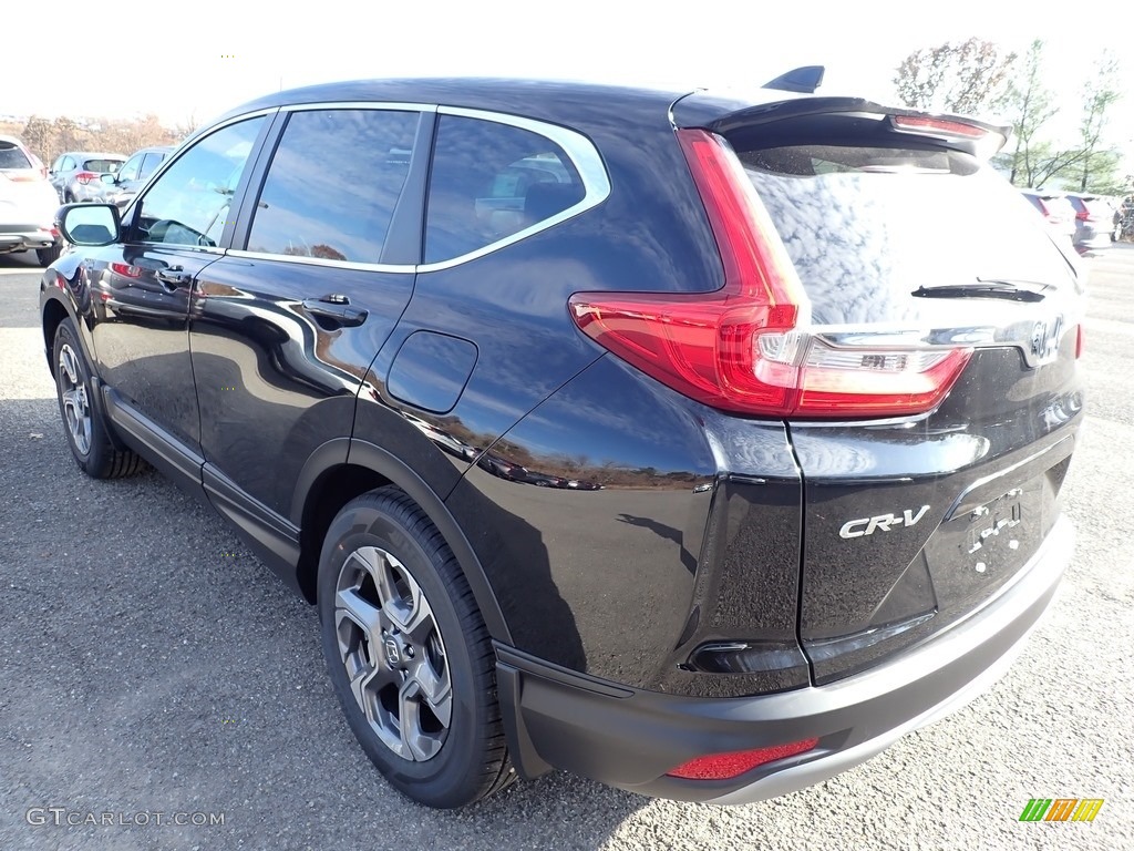 2019 CR-V EX AWD - Crystal Black Pearl / Black photo #2