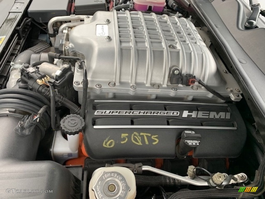 2015 Dodge Challenger SRT Hellcat 6.2 Liter SRT Hellcat HEMI Supercharged OHV 16-Valve VVT V8 Engine Photo #136121591