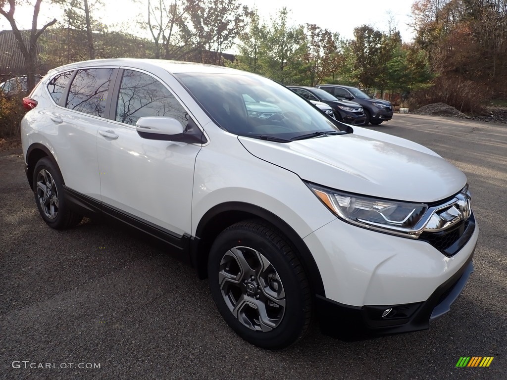 2019 CR-V EX AWD - Platinum White Pearl / Black photo #5