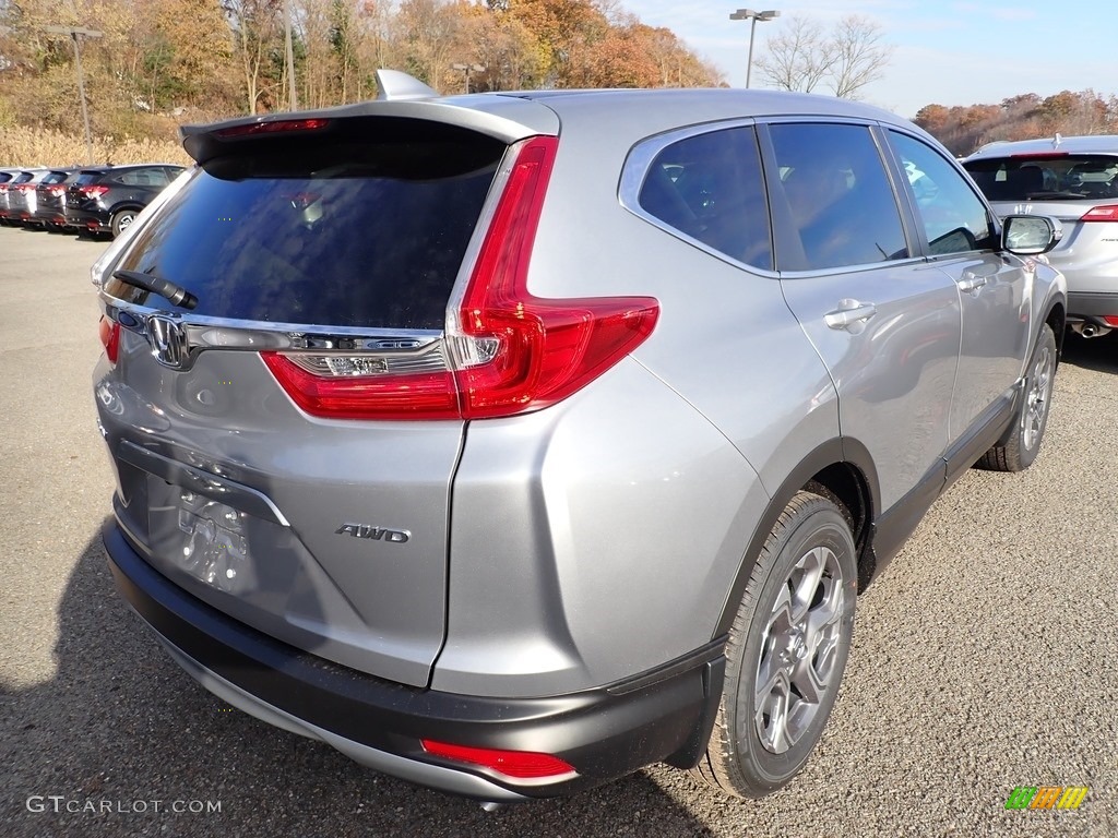 2019 CR-V EX-L AWD - Lunar Silver Metallic / Black photo #4