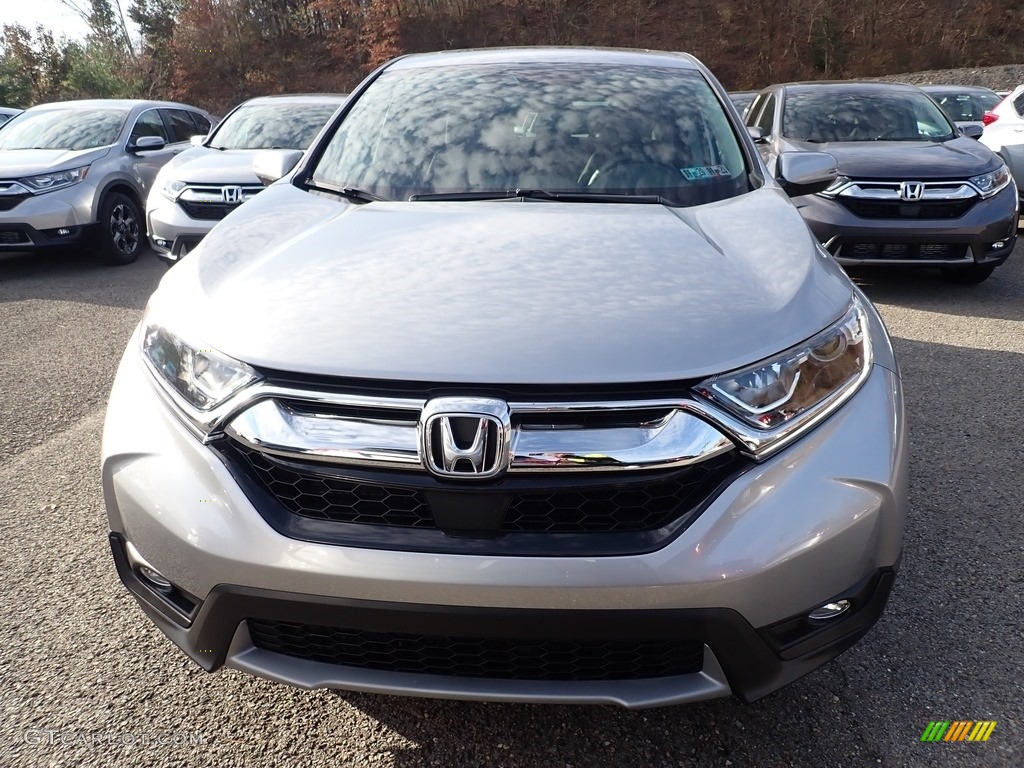 2019 CR-V EX-L AWD - Lunar Silver Metallic / Black photo #6