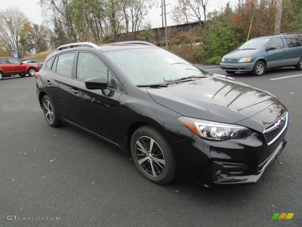 2019 Impreza 2.0i Premium 5-Door - Crystal Black Silica / Ivory photo #4