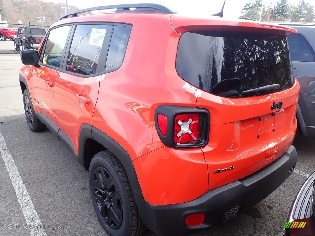 2019 Renegade Sport 4x4 - Omaha Orange / Black photo #4