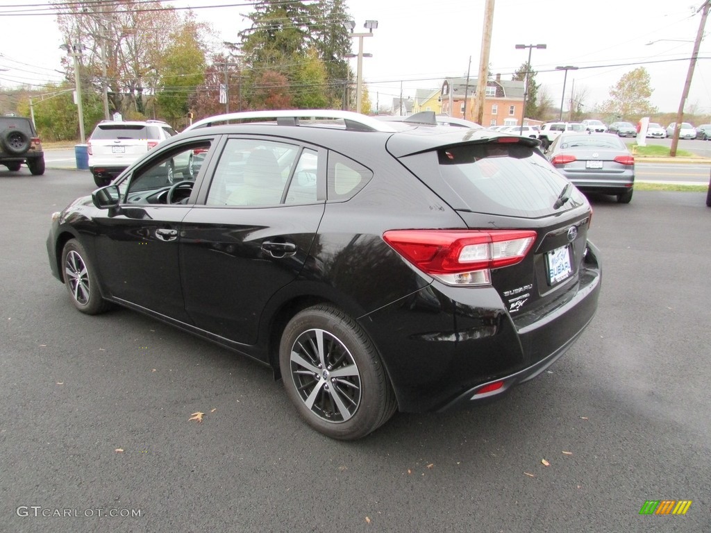 2019 Impreza 2.0i Premium 5-Door - Crystal Black Silica / Ivory photo #8