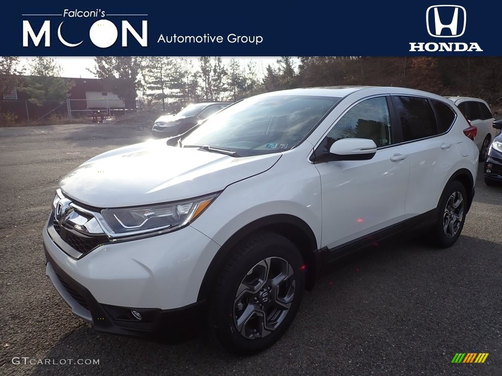 2019 CR-V EX AWD - Platinum White Pearl / Ivory photo #1