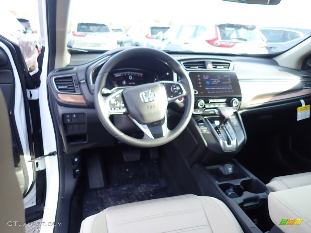 2019 CR-V EX AWD - Platinum White Pearl / Ivory photo #10