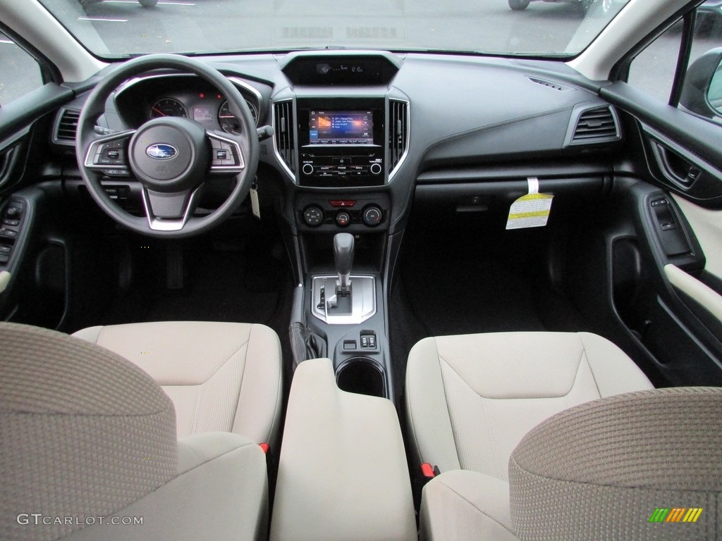 2019 Subaru Impreza 2.0i Premium 5-Door Ivory Dashboard Photo #136124549