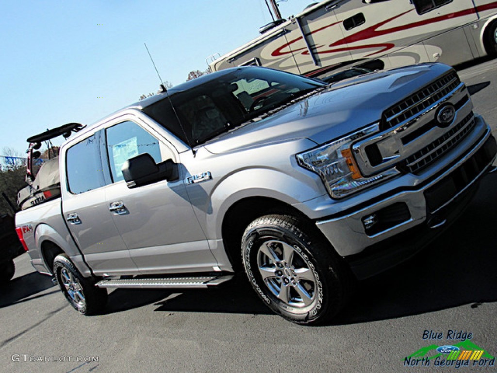 2020 F150 XLT SuperCrew 4x4 - Iconic Silver / Medium Earth Gray photo #35