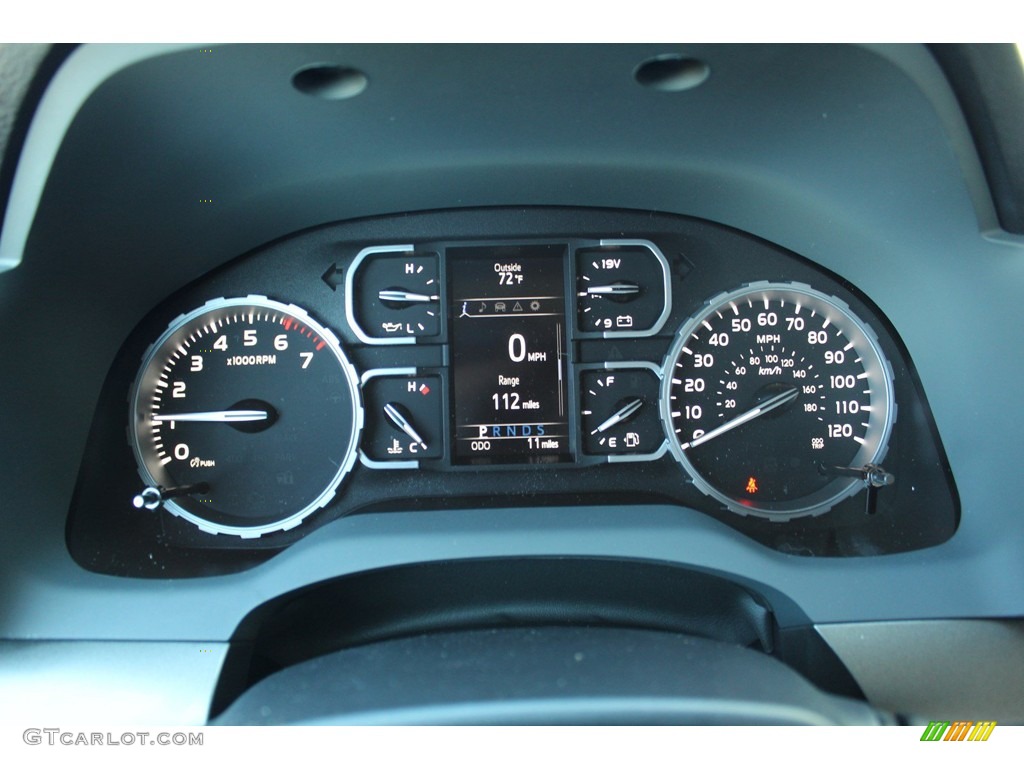 2020 Tundra TSS Off Road CrewMax - Super White / Graphite photo #16